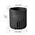 VASO AUTO IRRIGÁVEL BROTA - URBI BASALTO M 33X25 - Imagem 3