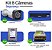 Kit CFTV 8 Câmeras Intelbras DVR Intelbras 1208-C HD 500Gb Cabos e Conectores - Imagem 7