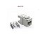 Conector Fêmea Keystone Cat6 Branco Furukawa - Imagem 1