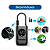 Mini Compressor de Ar Portátil Digital USB Recarregável Calibrador de Pneus Comp - Imagem 4