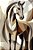 Quadro Decorativo Cavalos 1127 - Imagem 1