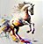 Quadro Decorativo Cavalos 1172 - Imagem 1