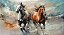 Quadro Decorativo Cavalos 1197 - Imagem 1