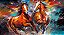 Quadro Decorativo Cavalos 1199 - Imagem 1