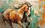 Quadro Decorativo Cavalos 1211 - Imagem 1