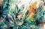 Quadro Decorativo Folhagens de Plantas 1553 - Imagem 1