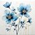 Quadro Decorativo Flores 1765 - Imagem 1