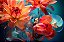 Quadro Decorativo Flores 1864 - Imagem 1