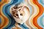 Quadro Decorativo Gatos 2109 - Imagem 1