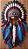 Quadro Decorativo Indigenas 2214 - Imagem 1