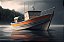 Quadro Decorativo Barcos e Canoas 3190 - Imagem 1