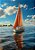 Quadro Decorativo Barcos e Canoas 3231 - Imagem 1