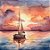 Quadro Decorativo Barcos e Canoas 3298 - Imagem 1