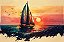Quadro Decorativo Barcos e Canoas 3306 - Imagem 1