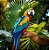 Quadro Decorativo Pássaros 3462 - Imagem 1