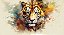 Quadro Decorativo Tigres 4082 - Imagem 1
