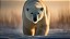 Quadro Decorativo Urso Polar 4114 - Imagem 1