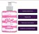 Kit 3 Blow Girl Hot Flowers Morango Com Creme Comestível 320 mL - Imagem 3