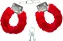 Algema Metal Pelúcia Hard Top Vermelho Com Trava de Segurança e Chave - Imagem 2