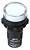 SINALEIRO JNG LED PLASTICO AD16-22 220V BRANCO - Imagem 1