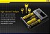 Carregador Nitecore New i4 Intelig 4 Slots Diferentes Pilhas - Imagem 1