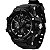 Relógio Masculino Skmei Anadigi 0990 Preto e Branco - Imagem 3