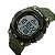 Relógio Pedômetro Masculino Skmei Digital 1112 Verde e Preto - Imagem 3