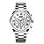 Relógio Masculino Skmei Analógico 9078 Prata e Branco - Imagem 1