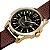 Relógio Masculino Curren Analógico 8123 Dourado e Preto - Imagem 3