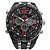 Relógio Masculino Weide AnaDigi Casual WH-1107 Vermelho - Imagem 1