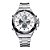 Relógio Masculino Weide Anadigi WH-1103 Branco - Imagem 1