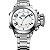 Relógio Masculino Weide Anadigi WH-1008 Prata e Branco - Imagem 1