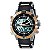 Relógio Masculino Weide AnaDigi Esporte WH-1104 Dourado - Imagem 1