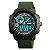 Relógio Masculino Skmei Anadigi 1361 Verde - Imagem 2