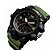 Relógio Masculino Skmei Anadigi 1327 Preto e Verde - Imagem 3