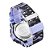 Relógio Masculino Weide AnaDigi WA3J8007 - Azul Camuflado - Imagem 3
