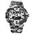 Relógio Masculino Weide AnaDigi WA3J8007 - Cinza Camuflado - Imagem 1