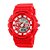 Relógio Infantil Menino Skmei AnaDigi 1052 - Vermelho e Branco - Imagem 2
