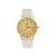 Relógio Feminino Tuguir Analógico TG106 - Dourado e Branco - Imagem 1