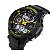 Relógio Masculino Skmei Anadigi 0931 Preto e Amarelo - Imagem 3