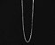 CORRENTE 2,5MM ELOS CADEADO CARTIER 60 CM EM PRATA 925 - Imagem 2