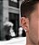 BRINCO ARGOLA LISA 3MM MASCULINO EM PRATA 925 - Imagem 1
