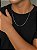 CONJUNTO CORRENTE E PULSEIRA 2MM ELO CADEADO ALONGADO 70CM EM PRATA 925 - Imagem 1