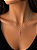 COLAR FLAMINGO FEMININO EM PRATA 925 - Imagem 1