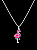 COLAR FLAMINGO FEMININO EM PRATA 925 - Imagem 2