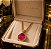 Colar Luxo Safira Rosa Banhado a Ouro 18k - Imagem 1