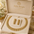 Conjunto Alta Joalheria Brilho Banhado a Ouro 18k - Imagem 1