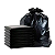 Saco de Lixo Preto 100L Reforçado 7 Micras - Imagem 1