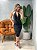 Vestido Curto em Suplex Gola Boba com Colar Ariadine - Imagem 2
