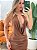 Vestido Curto em Suplex Gola Boba com Colar Ariadine - Imagem 3